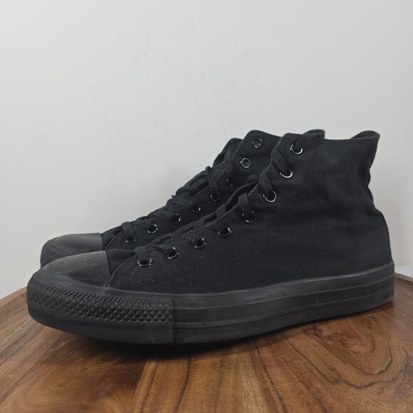 Converse Chuck Taylor All Star Mens Triple Black Size 11.5 High Top Shoes main image 9